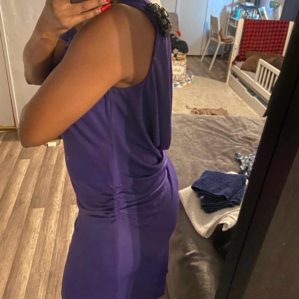 BCBGMaxAzria Open Back Midi Dress - Picture 3 of 5